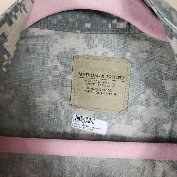 Army Ripstop Combat Uniform Coat in Digital Camo Size M X-short - Picture 9 of 11